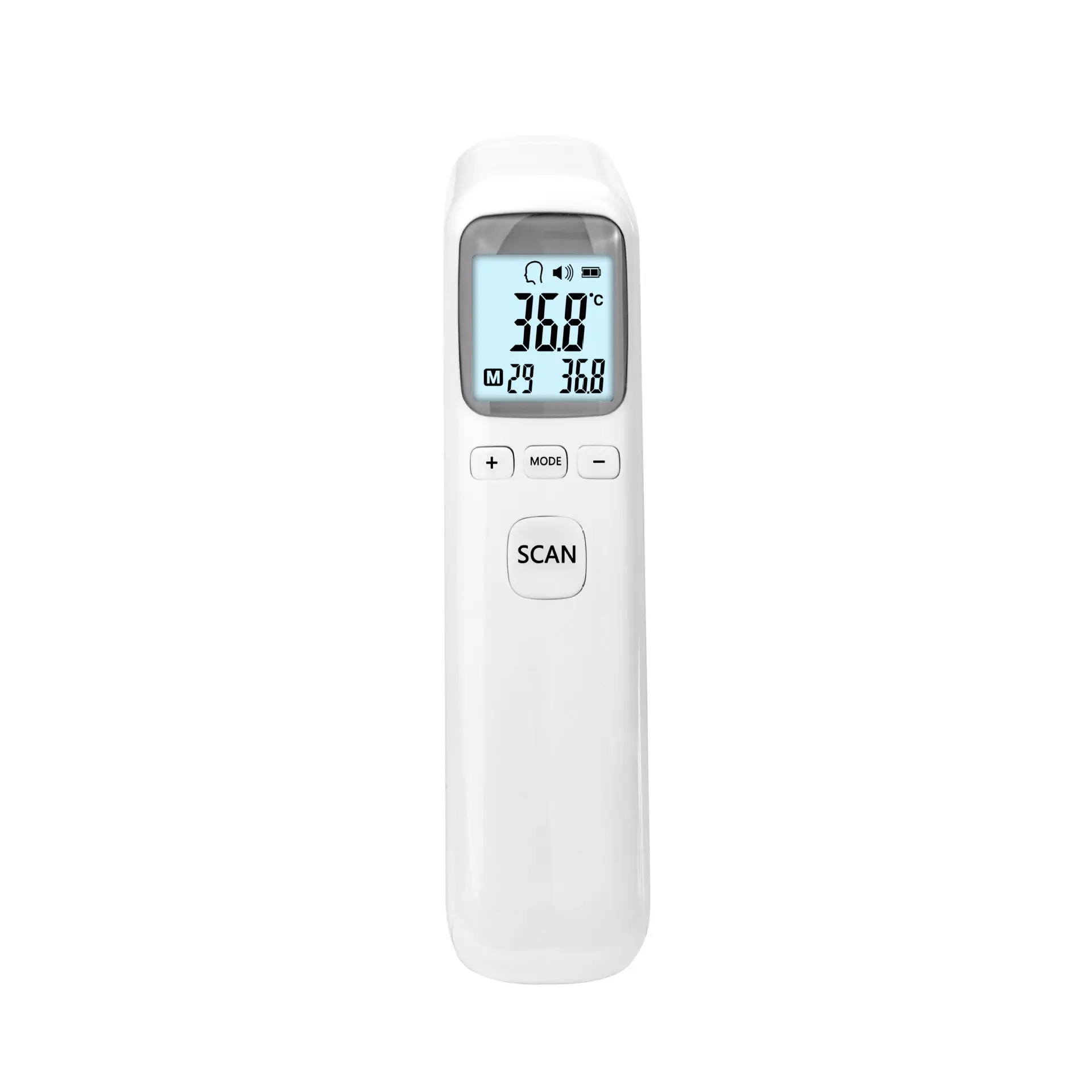 Xiuda CK-T1502 Thermomètre infrarouge électronique numérique médical sans contact Thermomètre frontal pour bébé