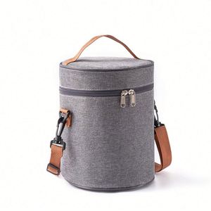 Custom Fashion Custom Insulated <b>Cooler</b> Bag Waterproof Silk Screen Printed Lunch Tote <b>Box</b> for Camping Hiking Promotional Gift - Product Image 6