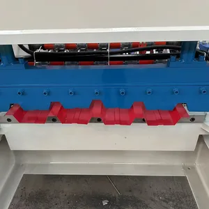 स्टील रिब प्रकार थोक Ibr बॉक्स प्रोफ़ाइल समलम्बाकार चादरों की छत मशीन रोल बनाने की मशीन