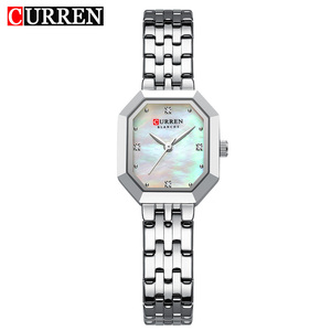 Montre Femme Curren 9108 Nouvelle Collection Luxe en Acier Inoxydable Étanche à Quartz avec Cadran à Aiguilles Élégant et Charme Affaires - Product Image 4