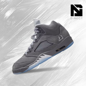 <span class=keywords><strong>Air</strong></span> <span class=keywords><strong>Jordan</strong></span> 5 Retro 'Wolf Grey' 2026 Chaussures de sport décontractées pour homme, respirantes, pour l'entraînement et le basketball - Product Image 1
