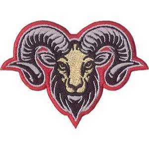 Parche Bordado de Fieltro DigitEMB Ram Face de 3.25 x 2.3 Pulgadas Termoadhesivo para Chaquetas, Mochilas, Gorras y Ropa - Product Image 6