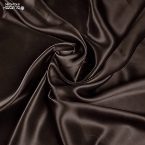 In Stock <strong>Wholesale</strong> Plain Dyed 100% Mulberry <strong>Silk</strong> <strong>Fabric</strong> for Women Dress - Product Image 1