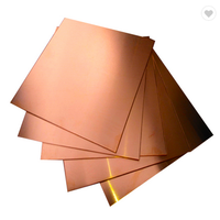 Feuille de cuivre C11000, feuille de cuivre pur/feuille de cuivre rouge, prix d'usine