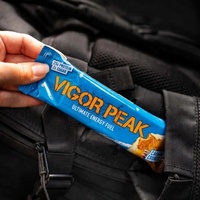 Sachets d'emballage alimentaire personnalisés à soufflet arrière pour bonbons, biscuits, glaces, barres énergétiques, barres de chocolat aux champignons, barres de granola et barres protéinées
