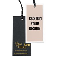 Étiquette suspendue pour emballage de perruques, impression personnalisée, logo de marque, étiquette en papier pour extensions de cheveux