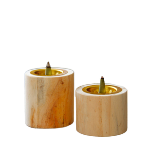 Quemador de Incienso Cilíndrico de Madera de Acacia, Estilo Minimalista, Venta Directa de Fábrica, Bakhoor Árabe, Aromaterapia Curativa para Todas las Estaciones - Product Image 2
