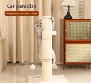 Moderne Kattenmeubels Directe Fabriekslevering Hout Geïntegreerd Kattenhuis Krabpaal Klimrek Voor <span class=keywords><strong>Amazon</strong></span> Cross-Border - Product Image 4