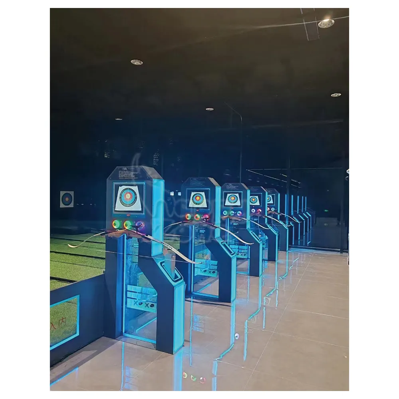 Commercial Interactive Archery Game with Targets