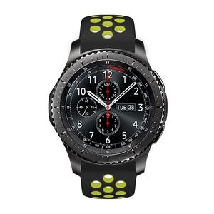 สายซิลิโคนสองสีสำหรับ <span class=keywords><strong>Huawei</strong></span> <span class=keywords><strong>GT2</strong></span> <span class=keywords><strong>Pro</strong></span> สำหรับ Fitbit ในทางกลับกันสำหรับ Samsung smartwatches 22มม. สายนาฬิกาคู่ที่รองรับ - Product Image 5