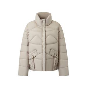 Fornitore Verificato: Piumino Triangolare con Tasche, Cappotto con Collo Alto per Donne di Mezza <span class=keywords><strong>Età</strong></span>, Personalizzazione con Etichetta Privata - Product Image 1