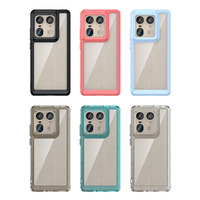 Étui anti-chute tout compris pour Motorola Moto Edge 50 Ultra 50 Fusion Mobile Phones Colorful TPU Phone Grip