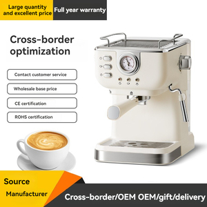 Macchina per Espresso Semi-Automatica Professionale 20 Bar in Acciaio Inox con Lancia Vapore per Schiumare il <span class=keywords><strong>Latte</strong></span>, Uso in Caffetteria - Product Image 2