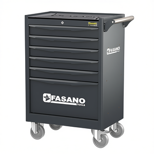 Fasano Tools - Carro de Almacenamiento de Herramientas con Ruedas y 6 Cajones, Resistente, para Mecánicos, para Taller de Reparación de Automóviles - Product Image 2