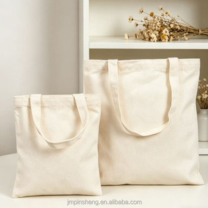 Borsa Tote in Tela di Cotone Naturale Personalizzabile con Logo, Ecologica, Leggera, Media, Riutilizzabile per la Spesa e Alimenti - Product Image 1