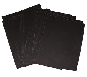 100 Hojas de Papel de <span class=keywords><strong>Lija</strong></span> de 9 x 11 Pulgadas, Hojas de Papel de <span class=keywords><strong>Lija</strong></span> Húmedo/Seco, Papel de <span class=keywords><strong>Lija</strong></span> de Carburo de Silicio para Metal, Madera, Automóviles - Product Image 1