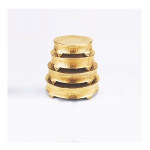 Gold Plated <b>Cake</b> Stand Manufacturer From India - Product Image 1