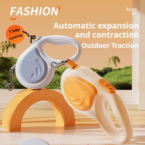 Premium Anti-Pull Automatisch einziehbare Hochleistungs-Hunde leine aus strap azier fähigem Nylon für große Hunde - Product Image 2