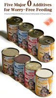 Nourriture humide pour chat en conserve, en bâtonnets, en sachets, en gros, qualité supérieure, 45g, 85g, 170g, 375g, 400g