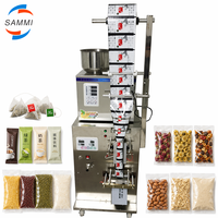 Machine automatique d'emballage de remplissage de poudre de grains de joint arrière d'épices Machines d'emballage multifonctionnelles de sachet de thé de café