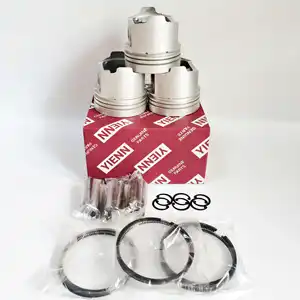 3TNM72 Piston Kit With Ring Set For Yanmar Engine Repair Parts 3 Cylinder 3TNM72