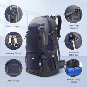 Trọng Lượng Nhẹ Thời Trang Phụ Nữ Người Đàn Ông Ngoài Trời Không Thấm Nước Thể Thao Cắm Trại Du Lịch Đi Bộ Đường Dài Ba Lô Công Suất Lớn Ba Lô - Product Image 2