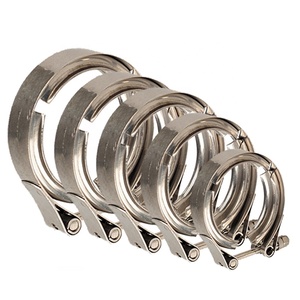 SS Klem Pipa Knalpot Flens Pria Wanita, Klem Pipa Knalpot Flens 304 <span class=keywords><strong>V</strong></span> (Hanya Penjepit) - Product Image 2