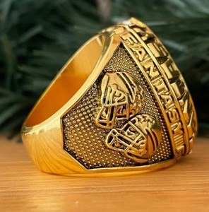 Anillo de Campeonato Personalizado 2023 en Tono Dorado, Torneo de Fútbol Fantasía para los Boston Celtics y los Philadelphia <span class=keywords><strong>Eagles</strong></span>, Regalos de Boda - Product Image 6