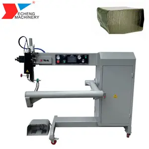 Hot sale banner pvc tarpaulin double wall fabric welding hot air welding machine in China