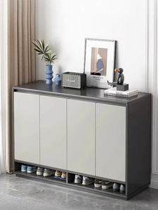 Scarpiera e Scaffale Portaoggetti da Ingresso Multifunzionale Moderno in Legno Massello, Bestseller 2026, Ideale per Appartamenti Familiari - Product Image 2