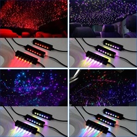 Plafonnier à fibres optiques RGB JINXIN, kit de plafonnier romantique à étoiles pour le toit de la voiture et la maison