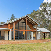 Maison familiale standard australienne, maison préfabriquée prête à l'emploi, nouvelle génération de maison préfabriquée, maisons modulaires européennes