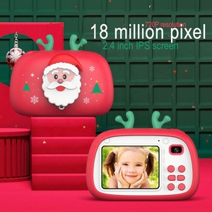 กล้องเด็ก กล้องดิจิตอลเซลฟี่ 18 ล้านพิกเซล กล้องคู่หน้า/หลัง หน้าจอ 2.4 นิ้ว บันทึกวิดีโอมุมกว้าง 180 องศา สำหรับเด็ก - Product Image 5