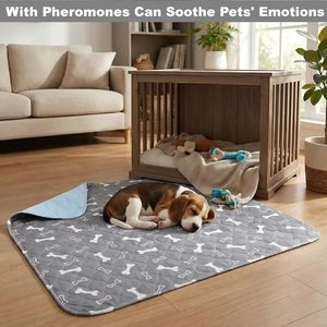 Reusable Dog Training <b>Pads</b> Super Absorbent Waterproof Dog Mat <b>Pee</b> <b>Pads</b> Washable Fast Drying Dog Training <b>Pads</b> - Product Image 2