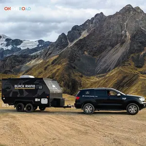 Caravane tout-terrain de luxe 4x4 avec meubles complets, fourniture d'usine