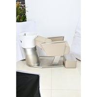 Fauteuil de lavage de cheveux pour salon avec bac intégré, blanc, base en acier inoxydable, pour salon de coiffure et institut de beauté