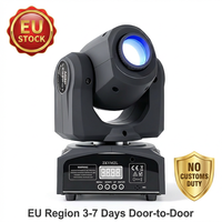 Luz Móvil LED de 60W con 8 Gobos y 8 Colores, DMX512, Iluminación Profesional para Escenarios, DJ, Discotecas y Fiestas, Libre de Impuestos en Almacén de la UE
