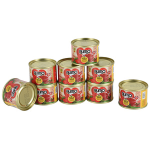 Thông số kỹ thuật khác nhau Đôi Tập trung nhỏ tin có thể cà chua <span class=keywords><strong>puree</strong></span> Hữu Cơ cà chua dán dán de Tomate 28 30 - Product Image 3