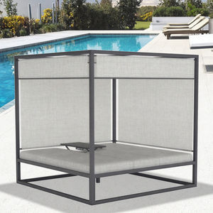 Chaise longue extérieure moderne et confortable à cadre en <span class=keywords><strong>aluminium</strong></span> pour piscine, <span class=keywords><strong>bain</strong></span> <span class=keywords><strong>de</strong></span> <span class=keywords><strong>soleil</strong></span>, hôtel, loisirs pour meubles d'extérieur, parcs, côtés <span class=keywords><strong>de</strong></span> piscine - Product Image 1