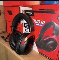 Casque sans fil HyperX supra-auriculaire avec écran numérique, chargement Type-C, audio spatial DTS, faible latence pour le gaming