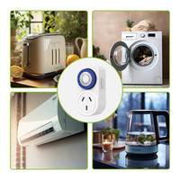Minuteur mécanique standard argentin OEM personnalisé, cycle 24 heures, IP20, 10A, 220V, logo personnalisé, vente en gros de matériel