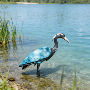 Décoy de chasse au canard en plastique PE léger pour ornement de jardin et décoration extérieure des oiseaux - Product Image 2