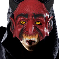Vente chaude nouveau Design Cosplay maquillage balle carnaval Halloween fête accessoire rouge sang démon masque