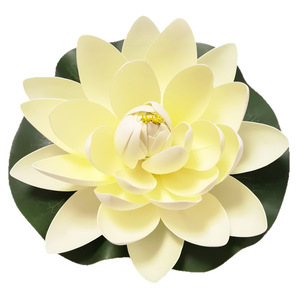 Fleur de <span class=keywords><strong>lotus</strong></span> artificielle flottante en EVA pour la décoration des étangs et des aquariums - Product Image 5
