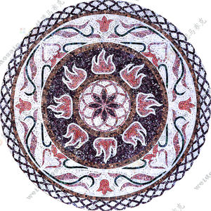 Médaillon <span class=keywords><strong>de</strong></span> sol rond en marbre motif <span class=keywords><strong>de</strong></span> tapis <span class=keywords><strong>de</strong></span> mosaïque en <span class=keywords><strong>pierre</strong></span> et mosaïque circulaire grand médaillon Design <span class=keywords><strong>de</strong></span> sol - Product Image 5