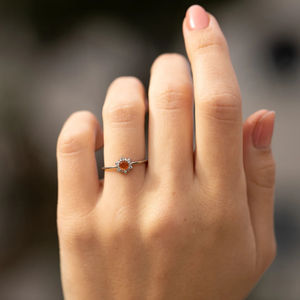 Anillo de Boda de Plata de Ley 925 con Piedra Solar de Alta Calidad, Chapado en Rodio, para Fiesta de Aniversario, Certificado por Terceros - Product Image 5