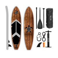 Vente en gros de planche de sup padel en bois Talos nouveau design paddleboard gonflable