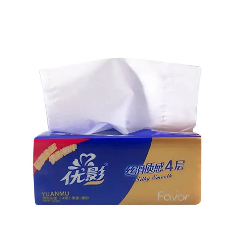 Biodegradable Soft Facial Tissue Paper 100% Virgin Wood Pulp 300pcs 360pcs Per Pack Free Sample Certificate