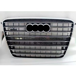 ชุดกันชนรถยนต์ <span class=keywords><strong>A8</strong></span>,สำหรับ Audi <span class=keywords><strong>A8</strong></span> D4 D4.5 2011 2012 2013 2014 2015 2016 2017 2018ถึง RS8รุ่นพร้อมกันชน <span class=keywords><strong>W12</strong></span>ตะแกรง - Product Image 5