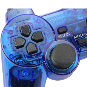 Factory-Designed Transparent PS <strong>2</strong> Wired Gamepad with Dual Vibration Handle Customizable No-Logo <strong>Controller</strong> - Product Image 2